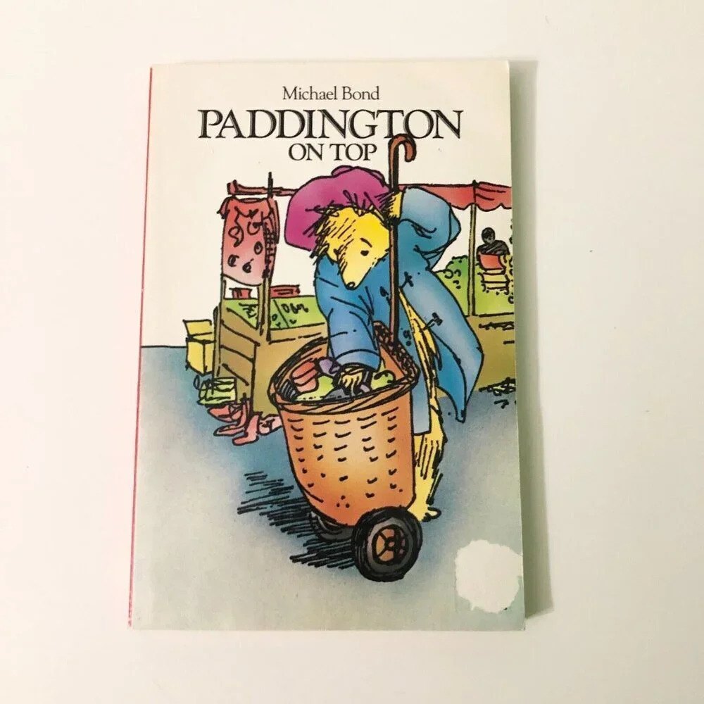 Vtg 1977 Paddington Bear On Top Fontana Lions Book Paperback Michael Bond
